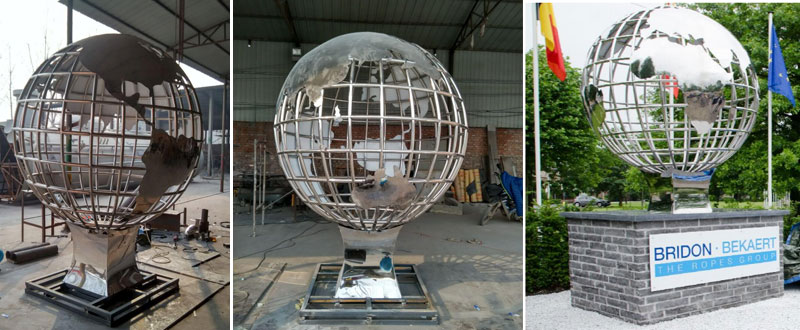 Sphere Stainless Steel Sculpture