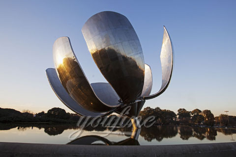 Mirror Stainless steel Flowers-Argentinean landmarks