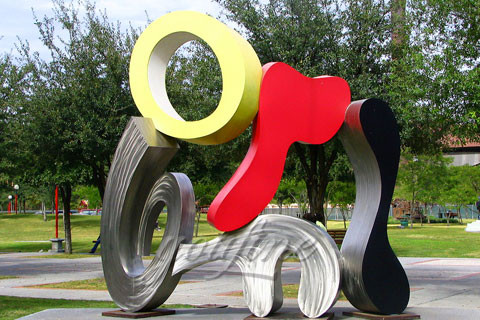 High Quality Outdoor 304 stainless steel garden sculpture for sale