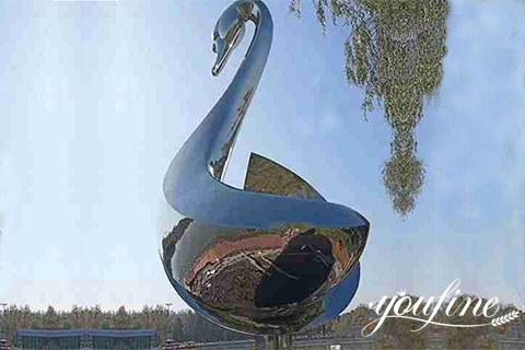 Modern outdoor metal sculpture for sale