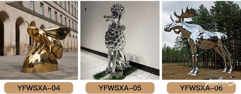 outdoor metal sculpture for sale