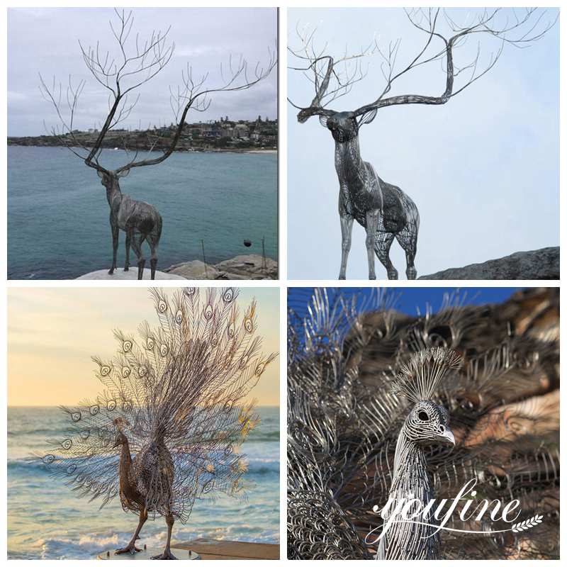 metal animal sculpture