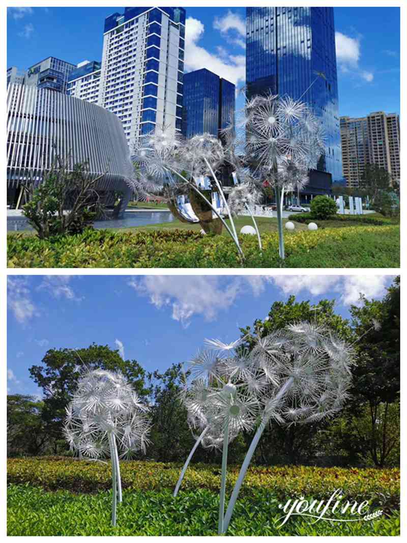 outdoor metal plant sculptures