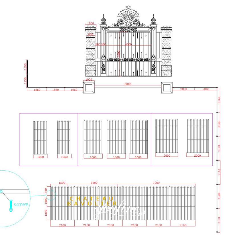 wrought iron gate designs