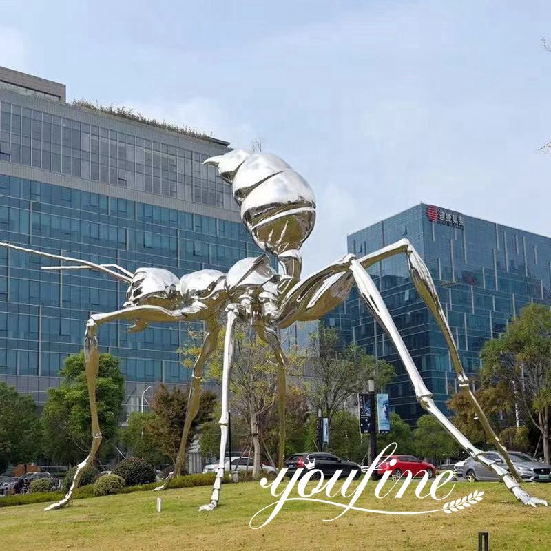 Metal ants for garden