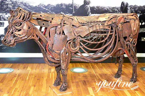 Introduction of Large Metal Garden Art