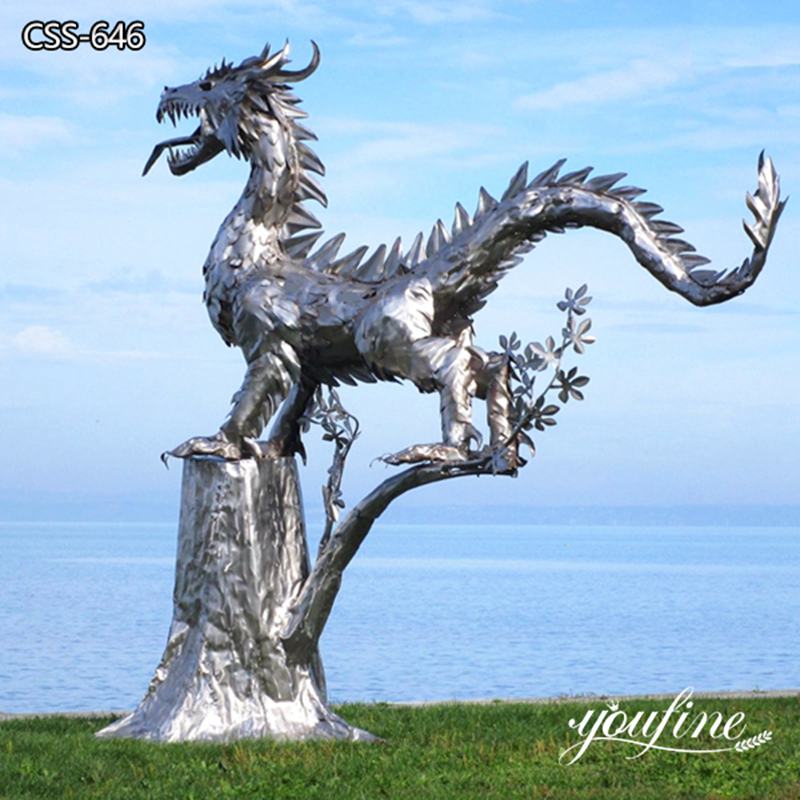 Introduction of Metal Dragon Sculpture