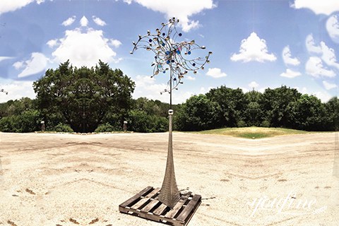 Introduction of Metal Wind Sculpture:
