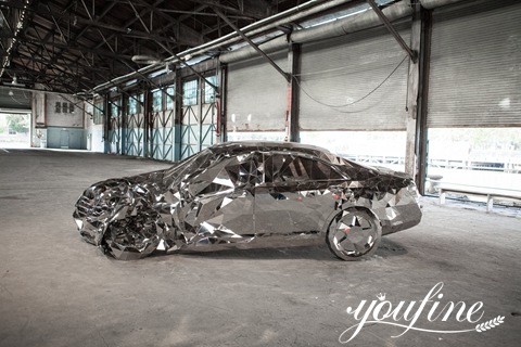 metal sculptures art cars-YouFine Sculpture