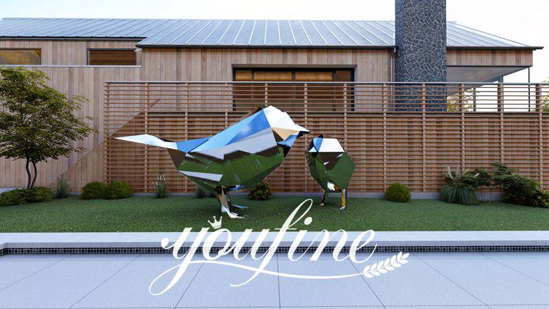 bird sculpture art-YouFine Sculpture