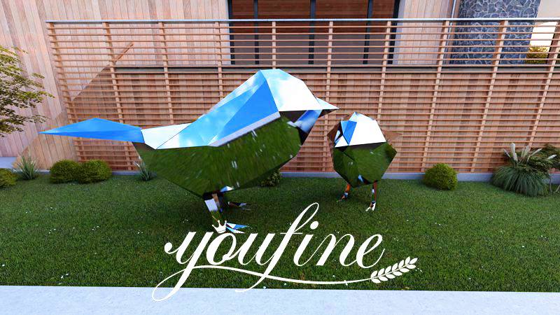 bird sculpture for garden-YouFine Sculpture
