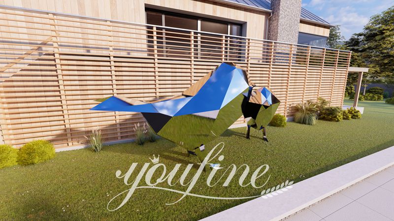 bird sculpture metal-YouFine Sculpture