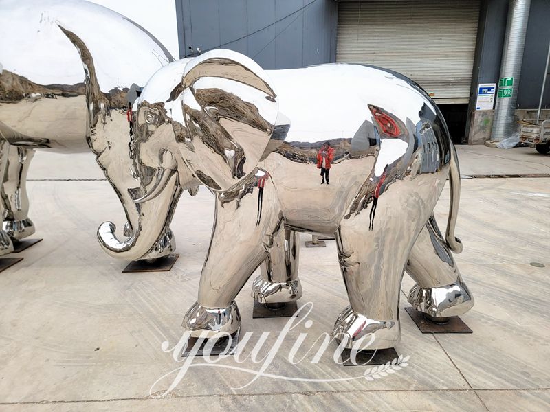 metal elephant statue-YouFine Sculpture