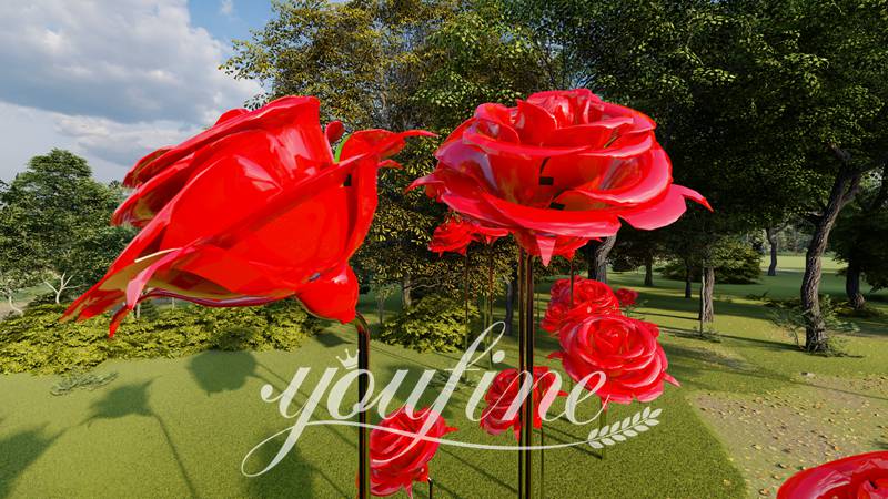 rose sculptures-YouFine Sculpture