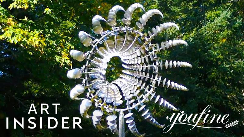Metal wind sculptures-YouFine Sculpture