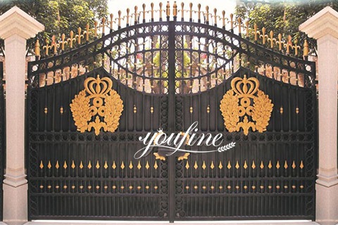 custom wrought iron gate-YouFine Sculpture