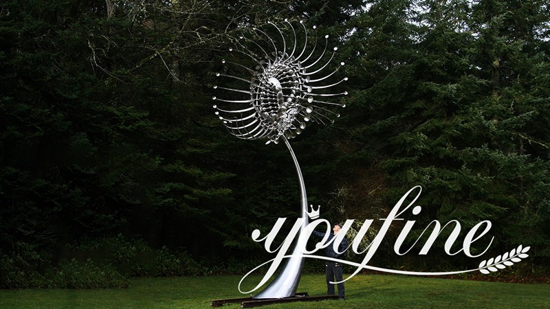 large magic metal kinetic sculpture-YouFine Sculpture1