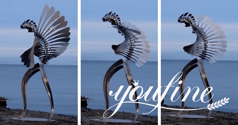 large magic metal kinetic sculpture-YouFine Sculpture1