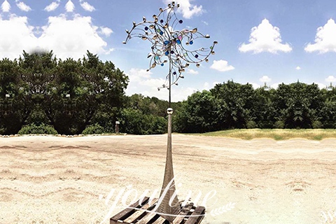 metal kinetic wind sculpture-YouFine Sculpture