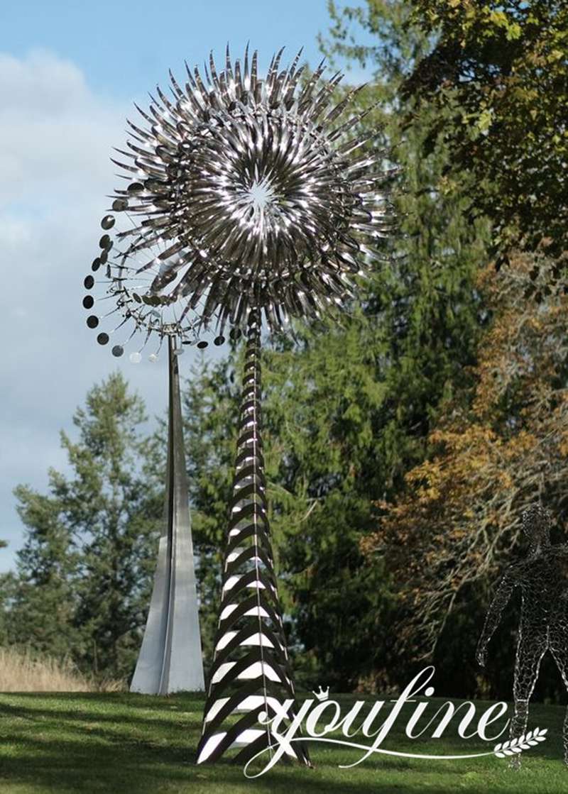 metal kinetic wind sculpture-YouFine Sculpture1