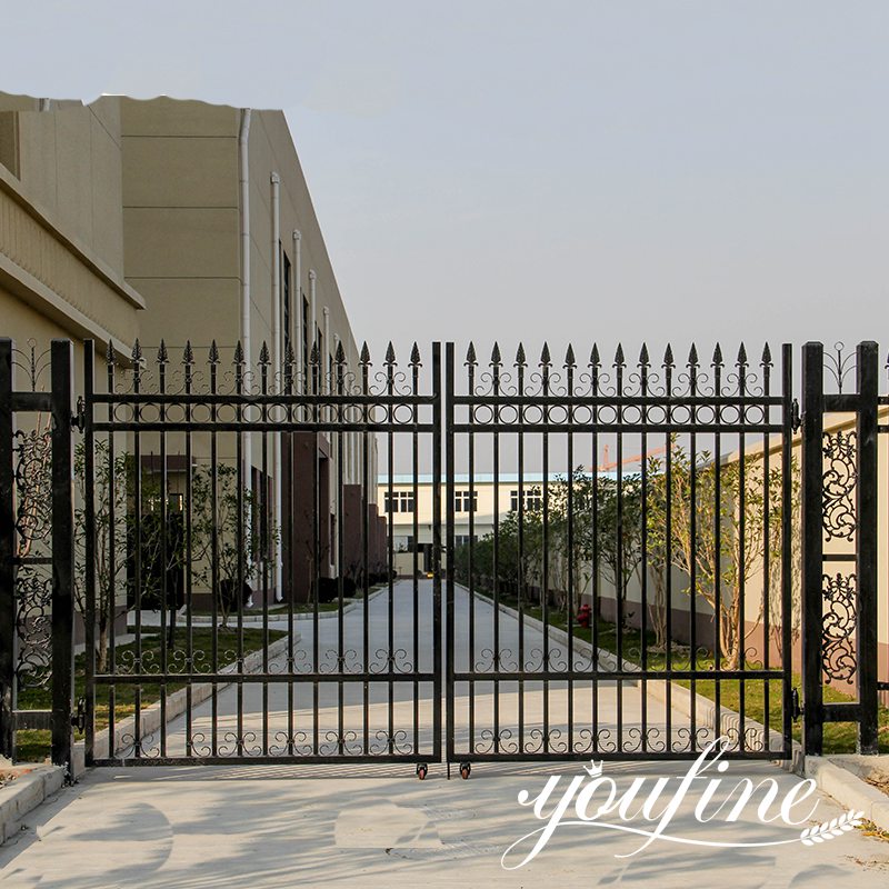 modern wrought iron gate for sale-YouFine Sculpture