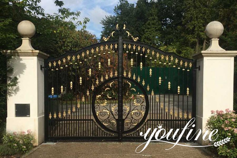 wrought iron entrance gates YouFine Factory