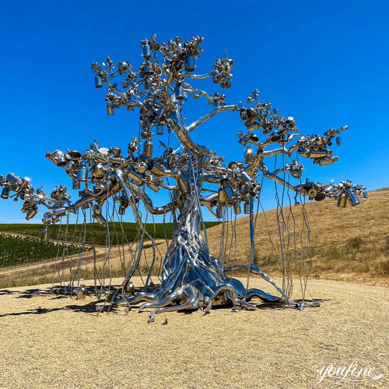 large metal sculpture for outdoor-YouFine Sculpture