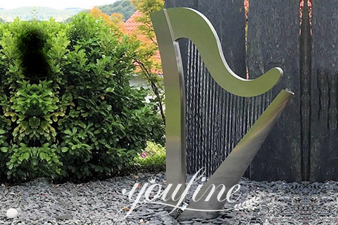 modern outdoor metal water fountain for sale-YouFine Sculpture