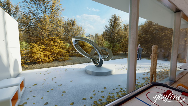 large metal art outdoor sculpture-YouFine Sculpture