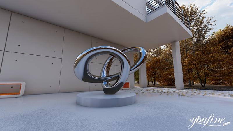 outdoor abstract metal sculpture for sale-YouFine Sculpture