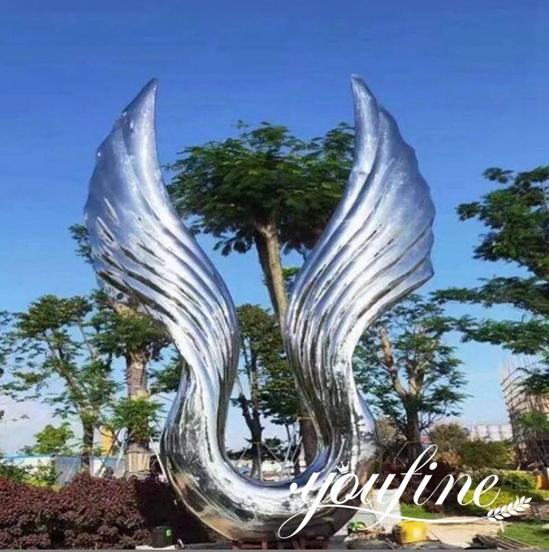 abstract outdoor metal sculpture for outdoor-YouFine Sculpture