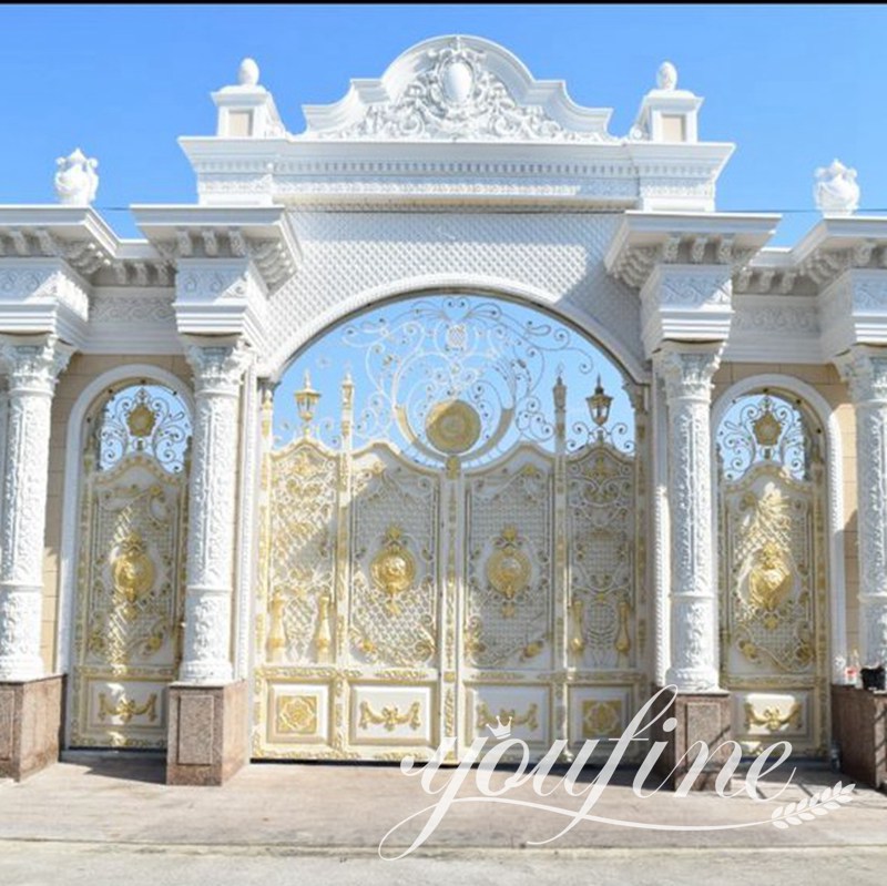 custom driveway main gates-YouFine Sculpture