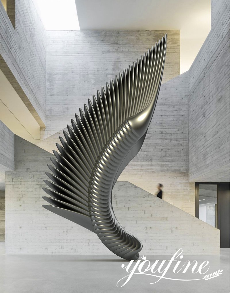 large metal sculptures for outdoors-YouFine Sculpture2.1