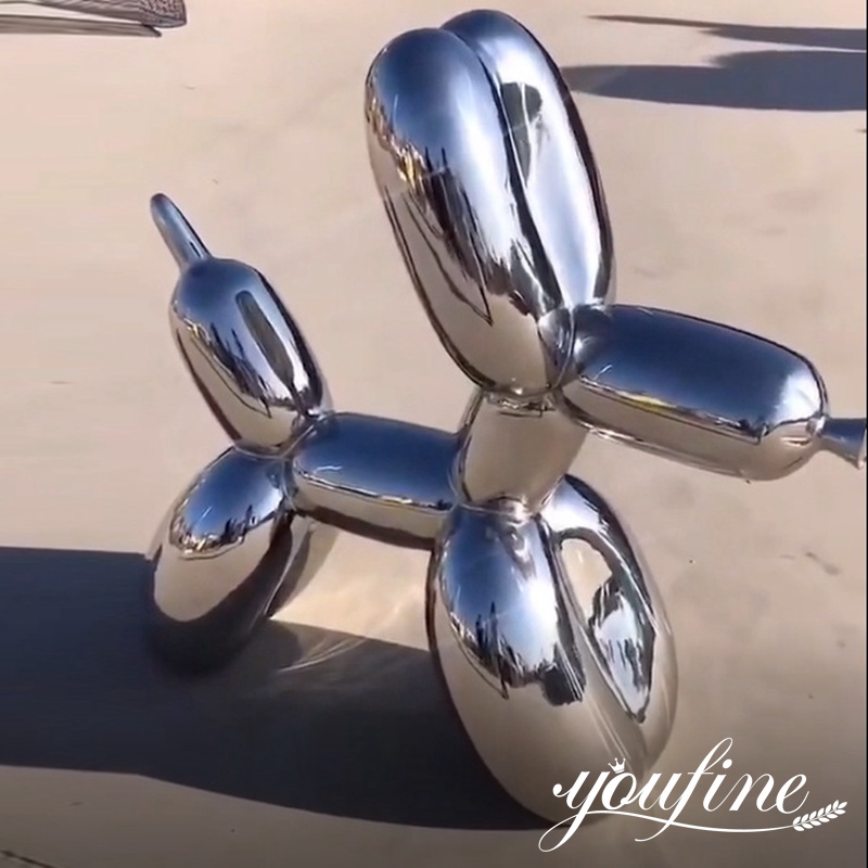 mirror polished balloon-dog-outdoor-decor