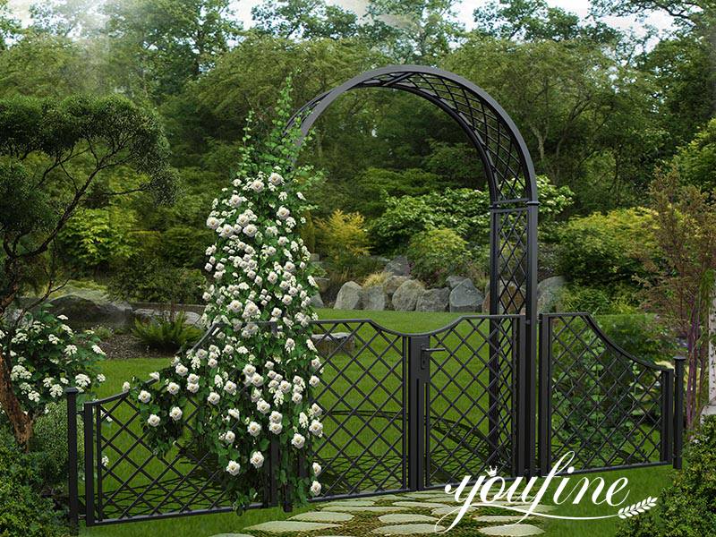 wrought iron garden gates for sale -2