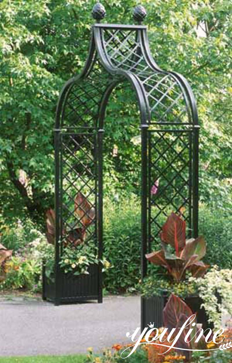 wrought iron garden gates for sale -4