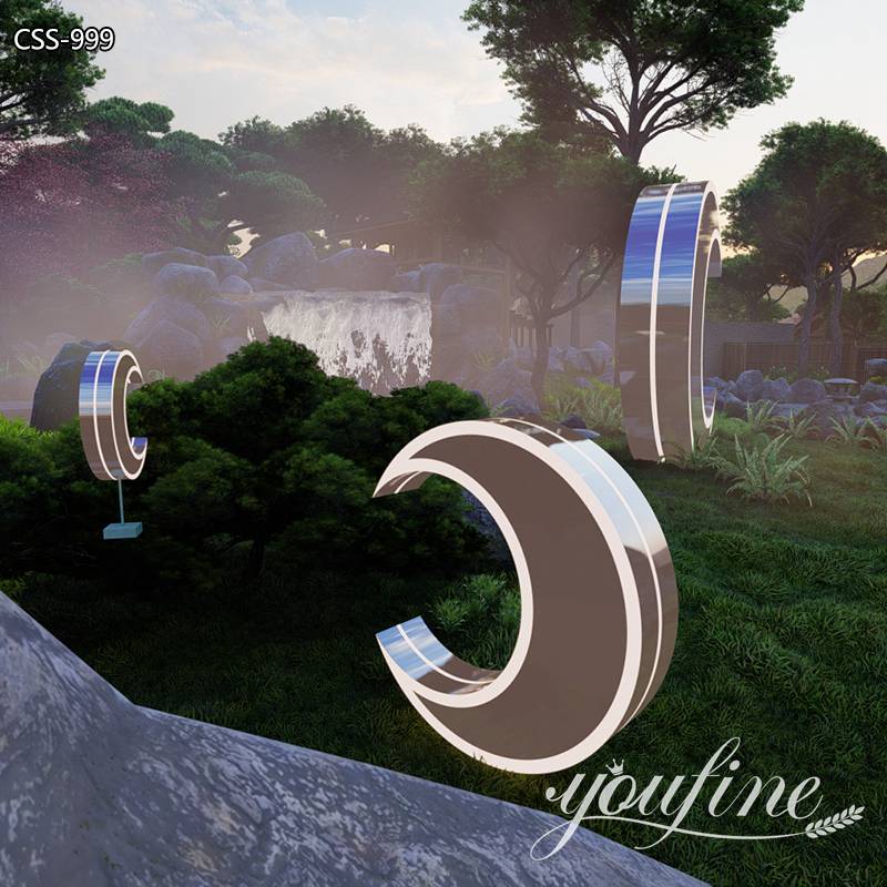 metal modern art sculpture