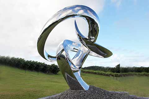 stainless steel sculpture