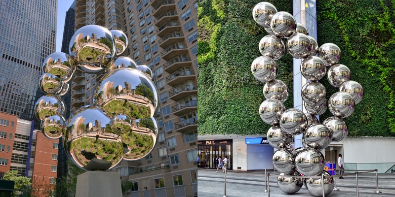 stainless steel sculpture
