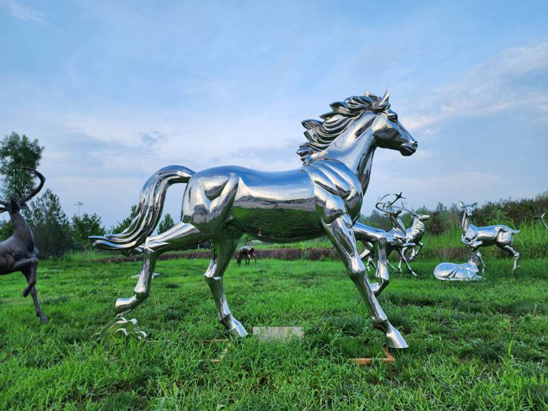 life sizehorse statue (6)