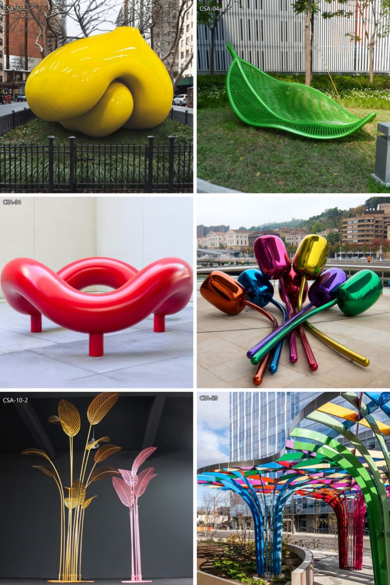 more colored sculpture