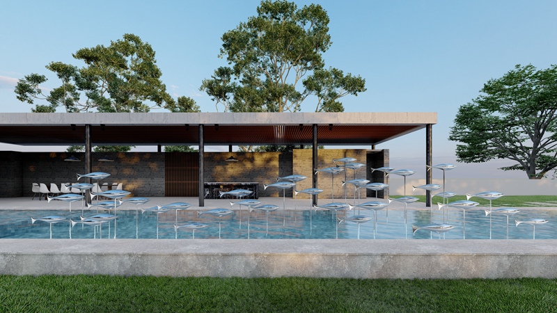 stainless steel fish sculpture for sale (6)