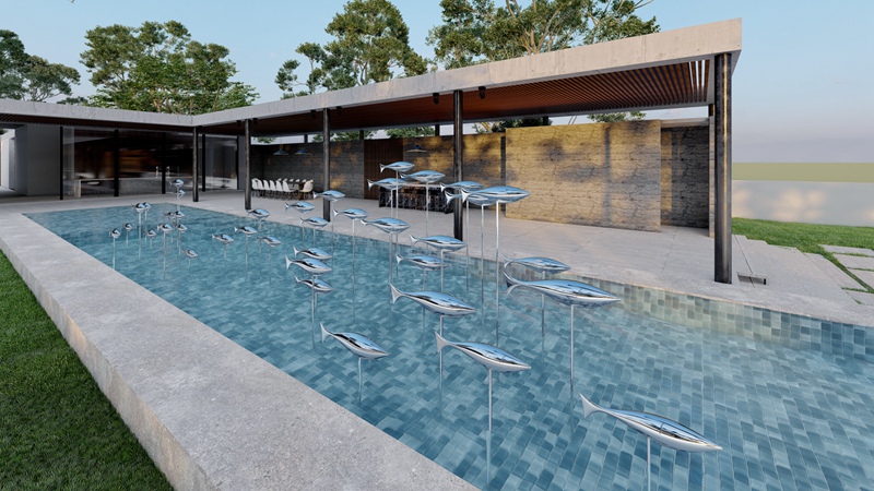 stainless steel fish sculpture for sale (7)