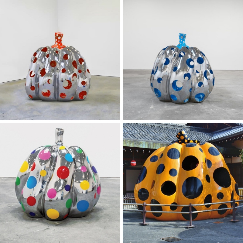 more pumpkin sculpture