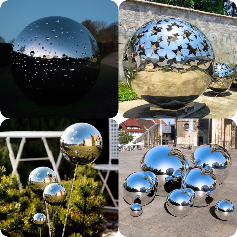 stainless steel ball sculpture for outdoor (7)