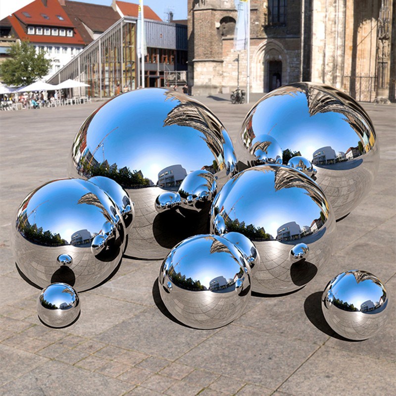 stainless steel ball sculpture for outdoor (9)