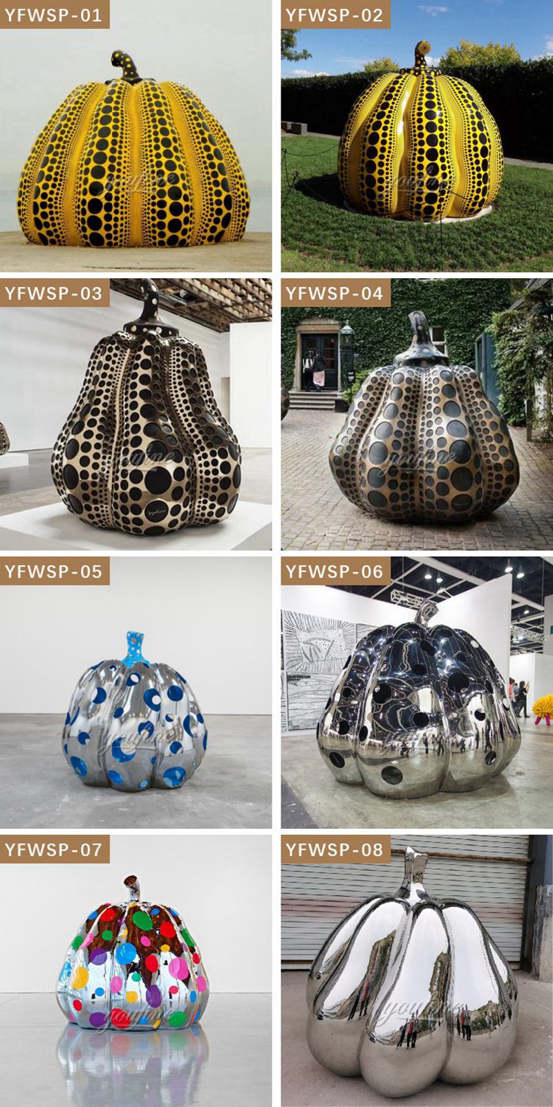 stainless steel pumpkin
