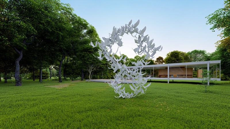 stainless steel sculpture (4)