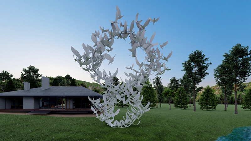 stainless steel sculpture (7)