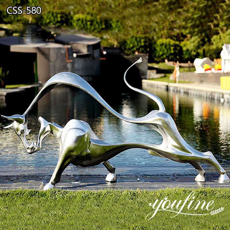 Metal-Bull-Sculpture-Modern-Abstract-Art-Decor-Factory-Supply